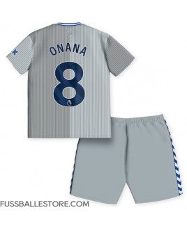 Günstige Everton Amadou Onana #8 3rd trikot Kinder 2023-24 Kurzarm (+ Kurze Hosen)